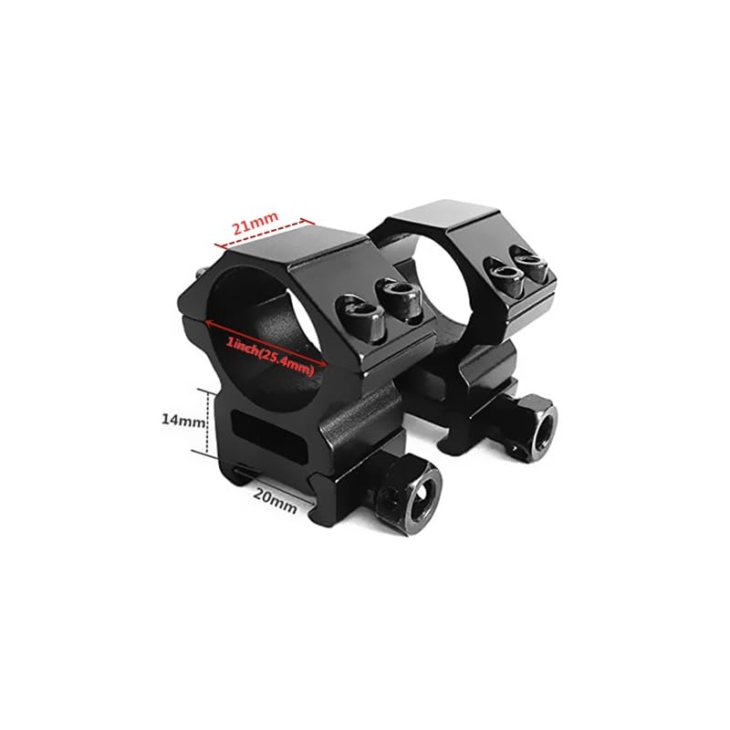 ProWildGear 30mm dovetail ring low profile enables precise alignment
