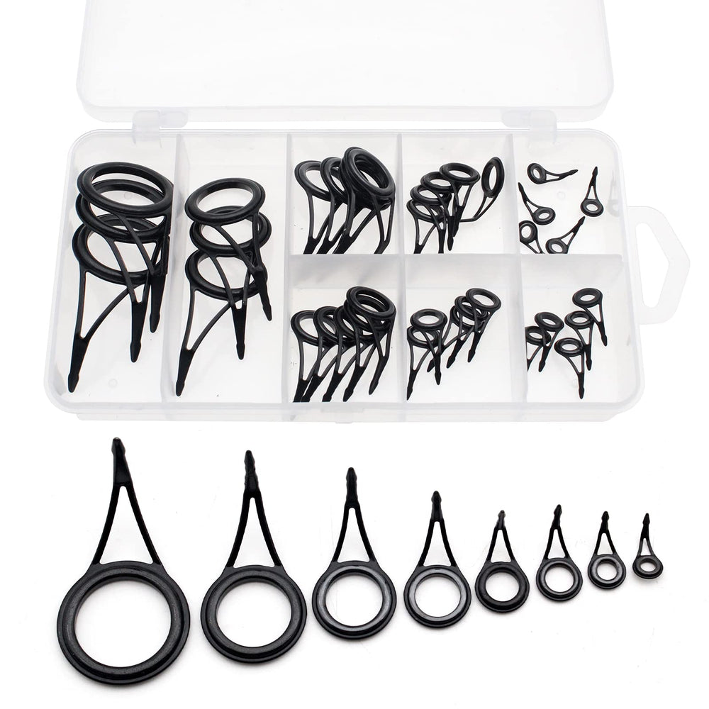 Proximitck fishing rod tip repair kit with storage box