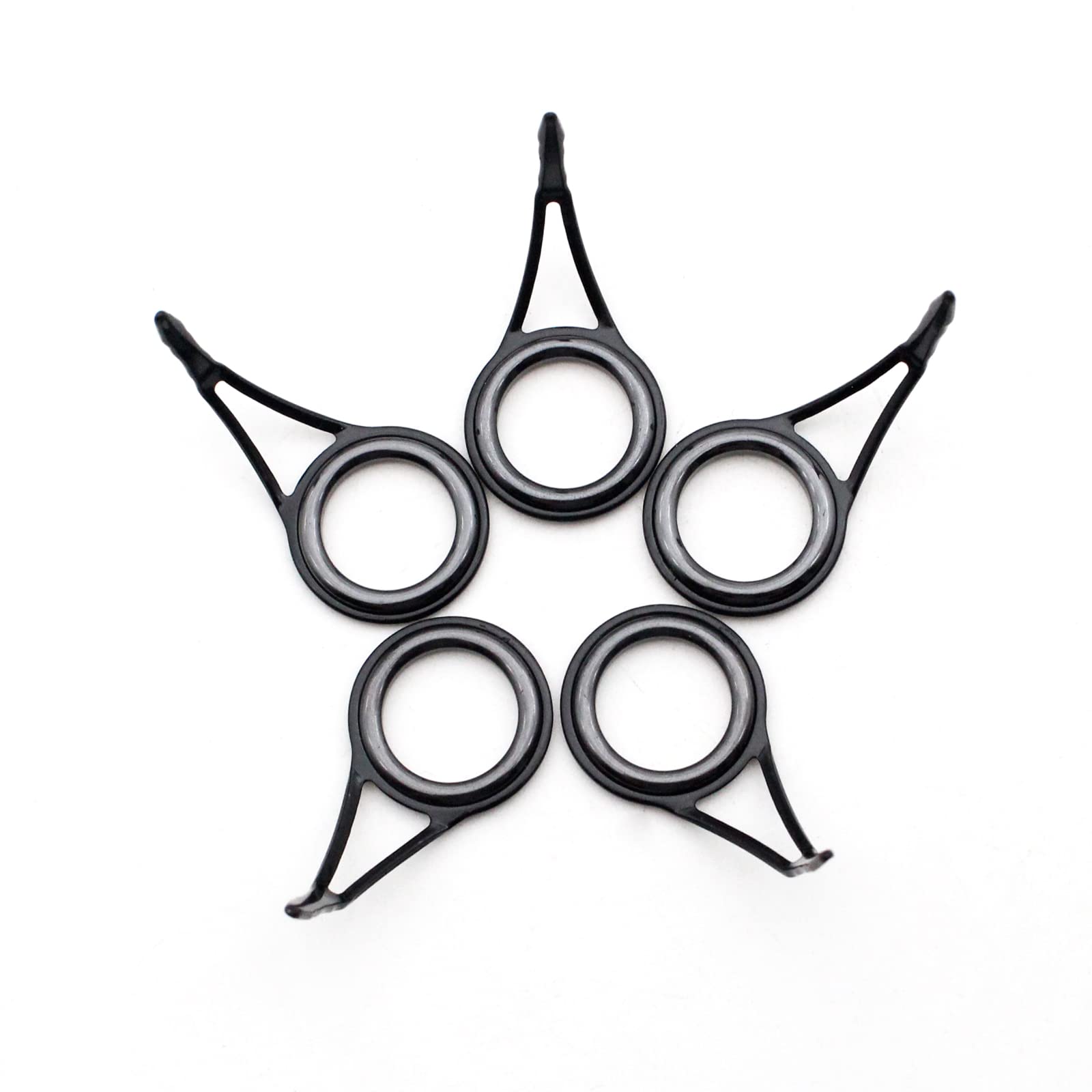 36-piece set in eight sizes for fishing rods