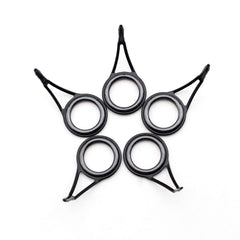36-piece set in eight sizes for fishing rods