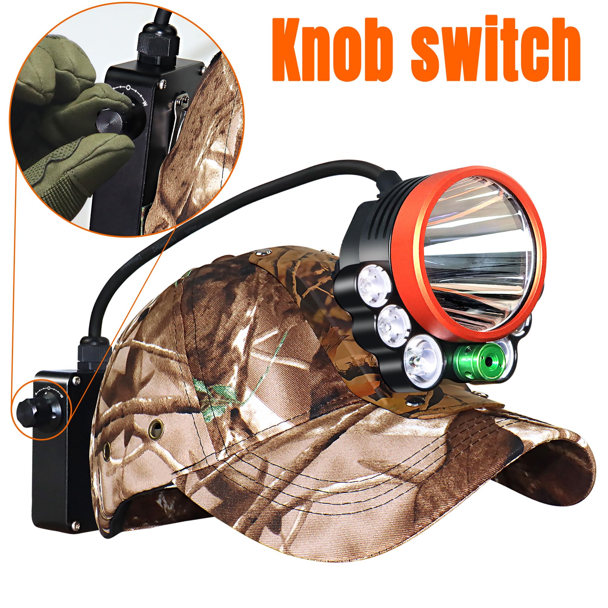 Pseudes T30 night-hunting kit with camo hat suits nocturnal adventures.