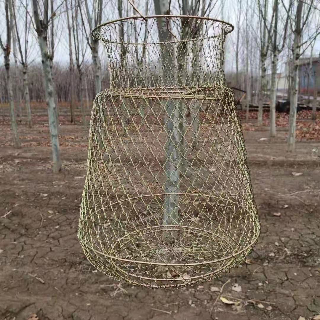 Close-up of durable galvanized steel wire in PSGGARY basket