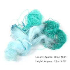 Pssopp fishing net with 1.5m height shown for stable water coverage.