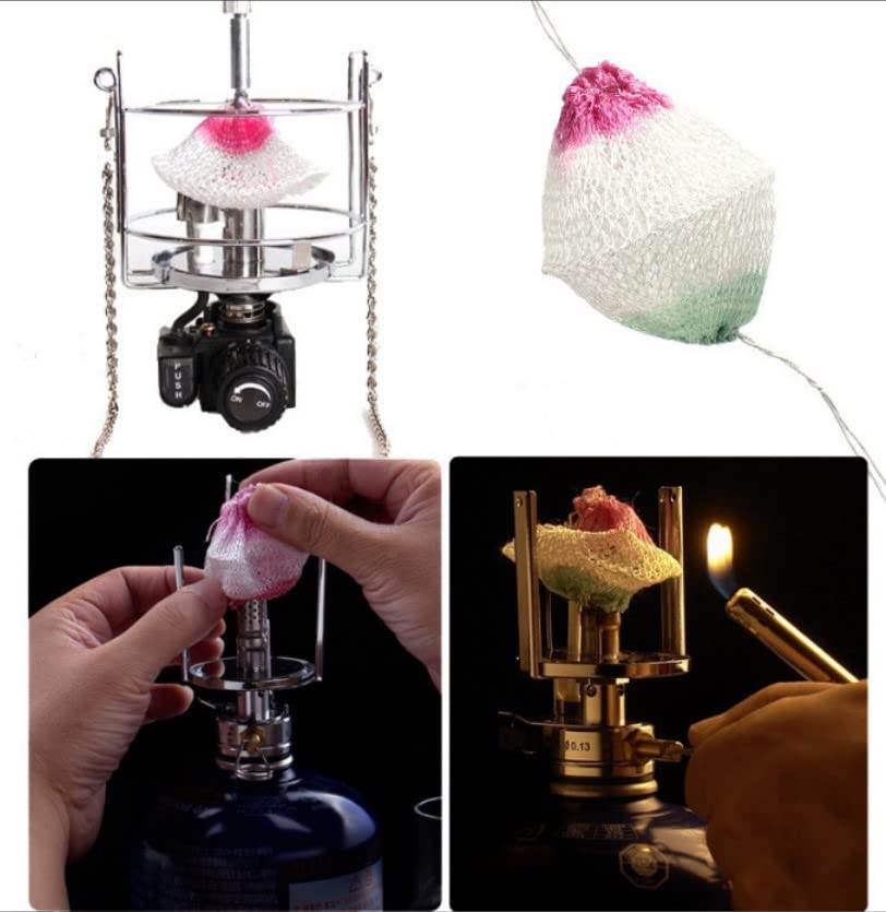 Pssopp mesh drawstring improves lamp shade attachment and airflow.