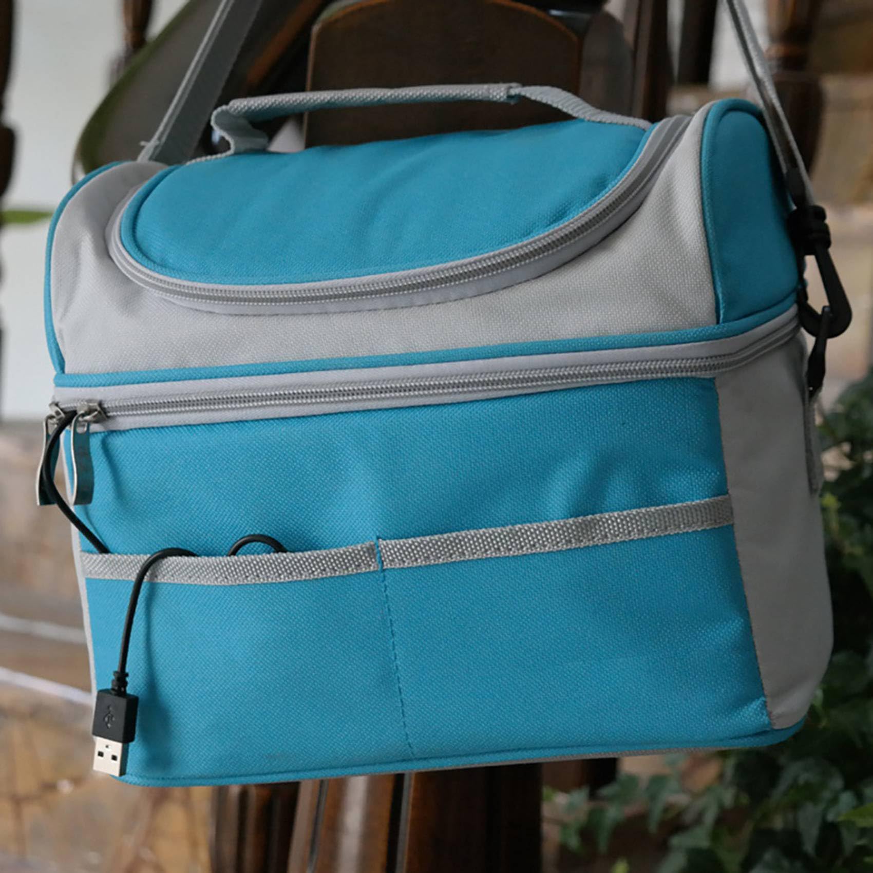 Pteanecay three-pack insulated lunch bags ideal for school trips