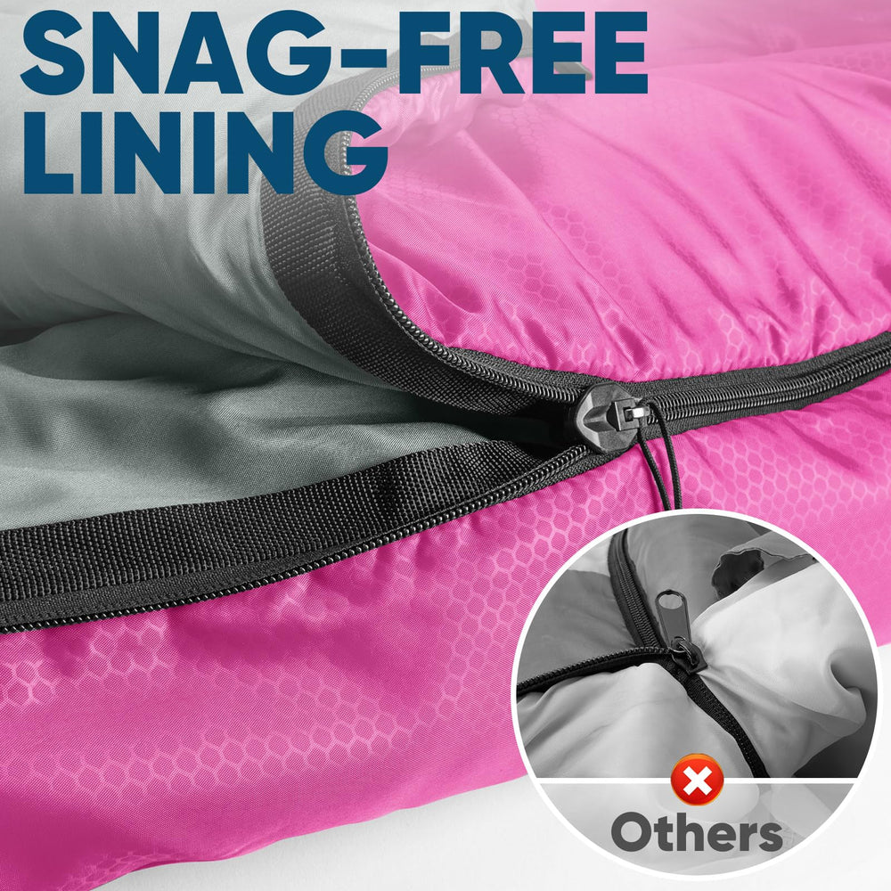 PTEROMY soft spun cotton lining for gentle comfort indoors or outdoors