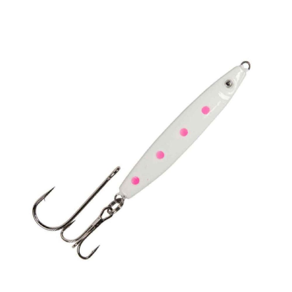 Pucci PUC3-07 Chovy Jig glow finish aids visibility during low-light jigging