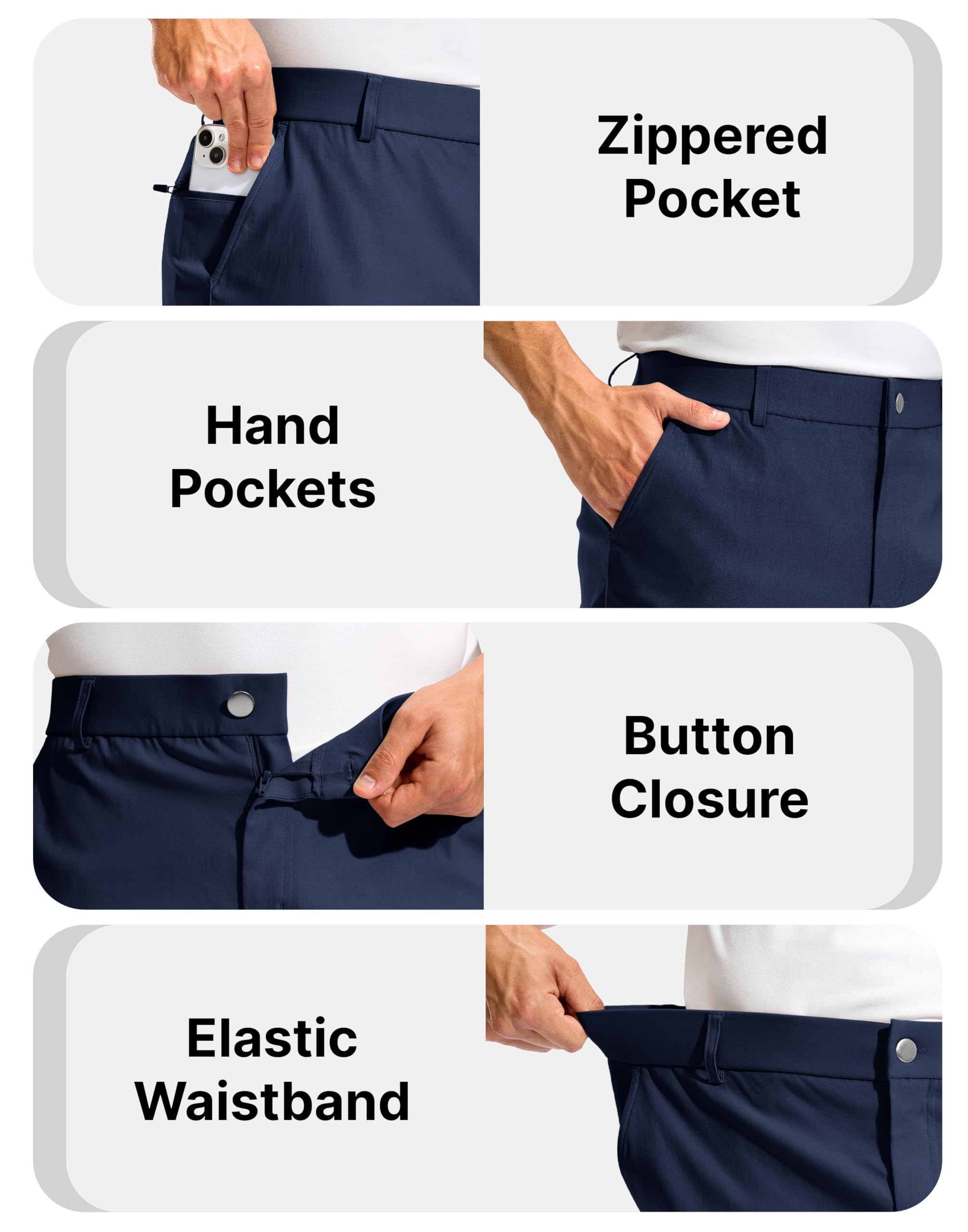 Pudolla 7-inch inseam model wearing shorts demonstrating balanced coverage