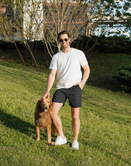 Pudolla shorts feature a zipper pocket for safe phone, keys, and cash on outings.