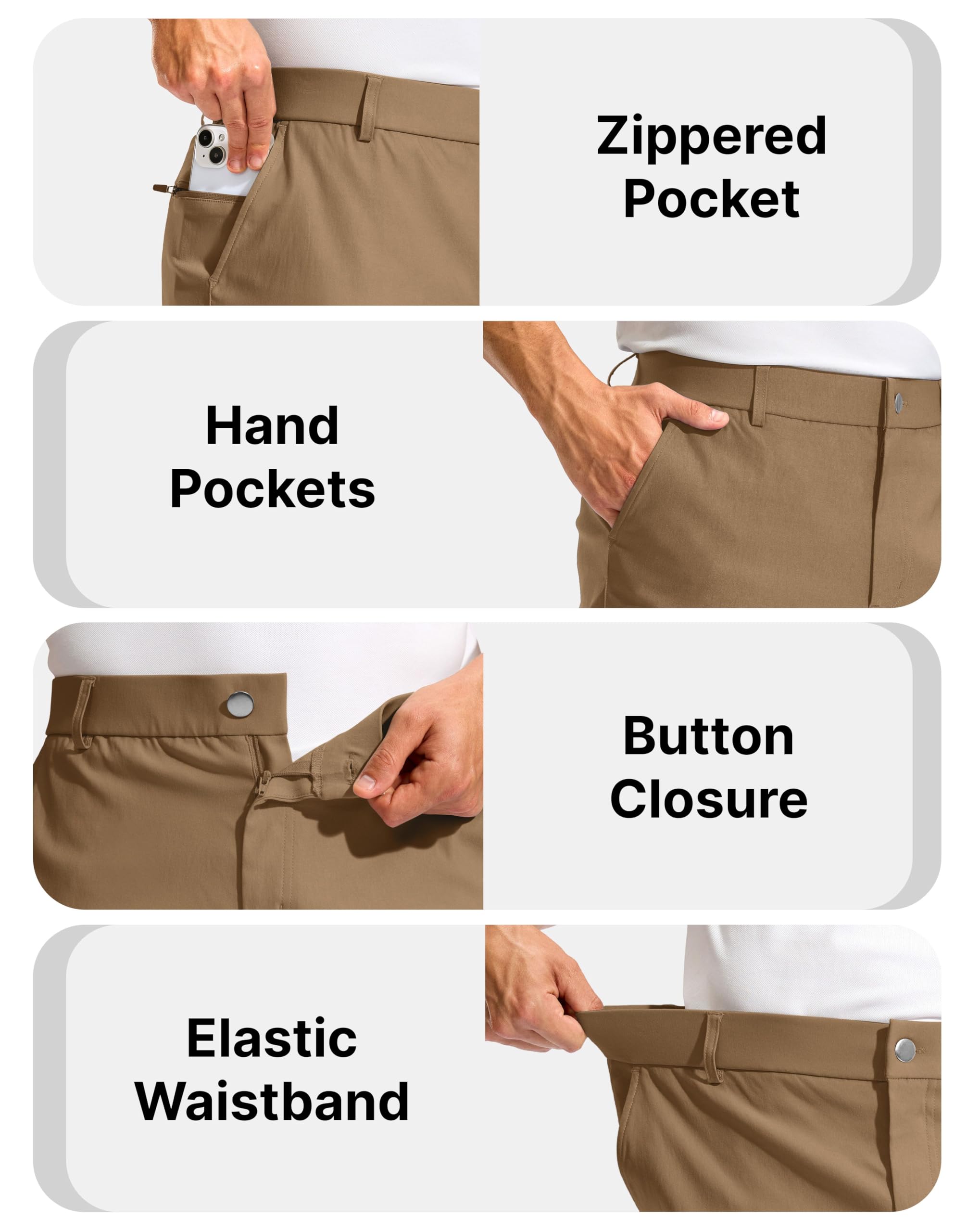 Pudolla shorts 7-inch inseam offers balanced coverage and mobility.
