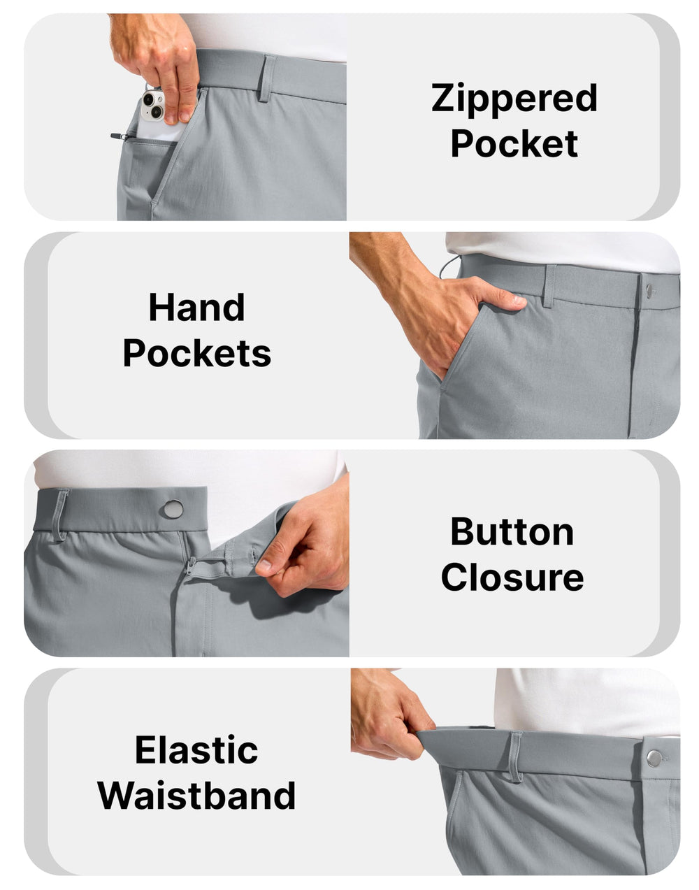 Pudolla waistband closeup showing elastic fit for personalized comfort