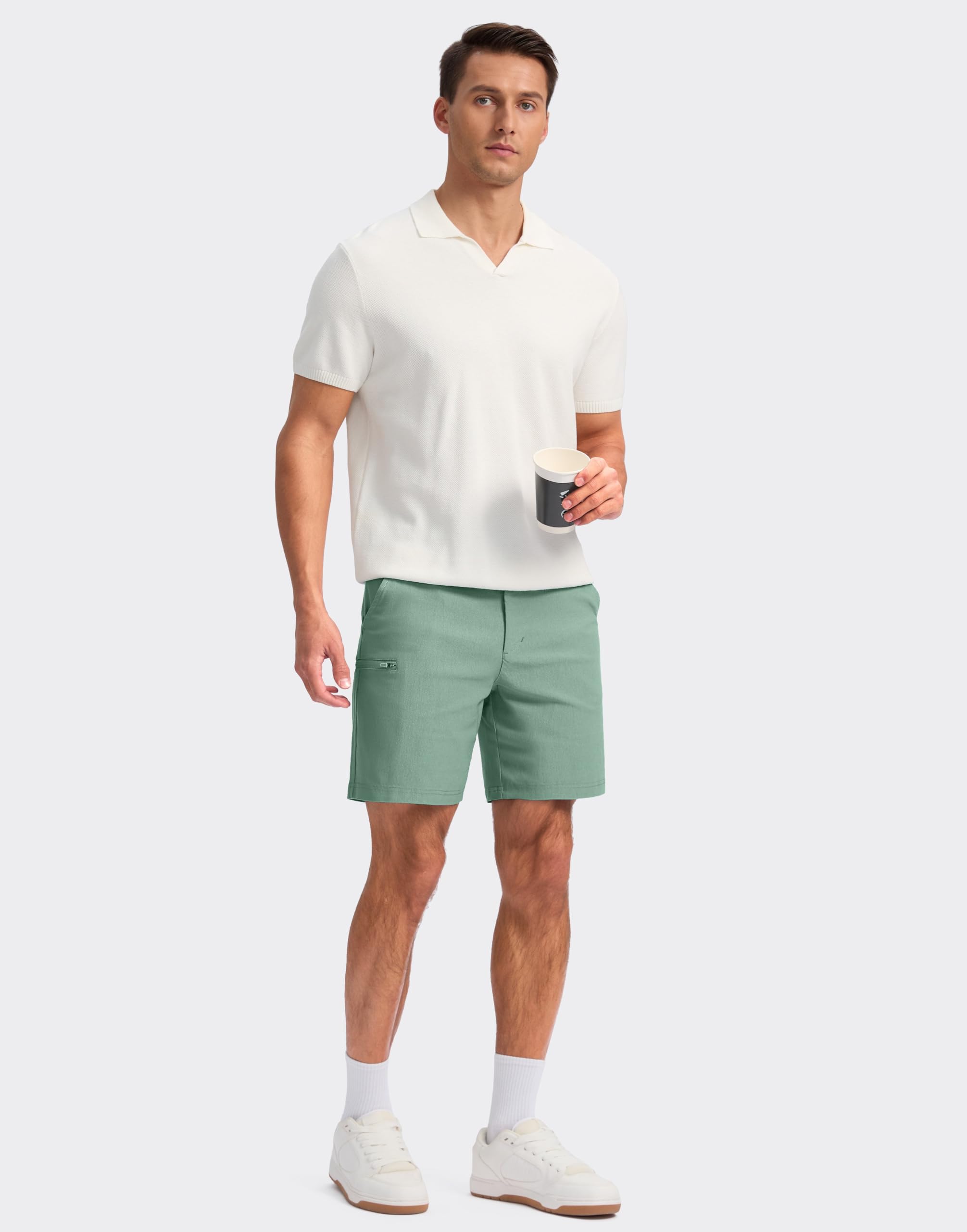 Pudolla shorts are lightweight and breathable for all-day comfort