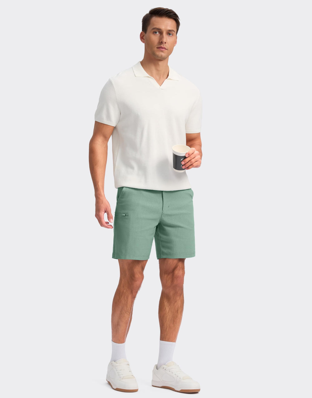 Pudolla shorts are lightweight and breathable for all-day comfort