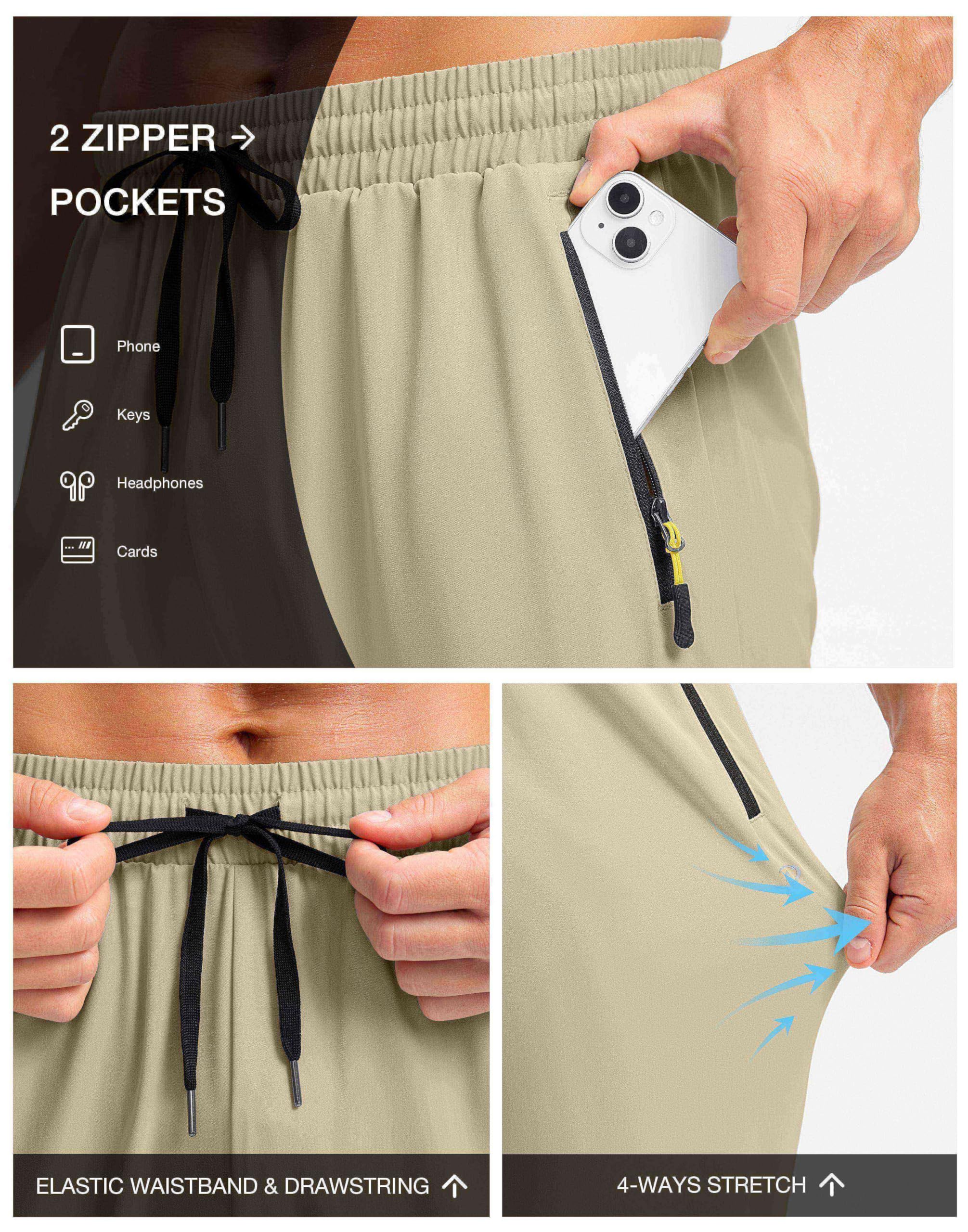 Pudolla pants elastic waist with drawstring enables easy size adjustment and secure comfort.