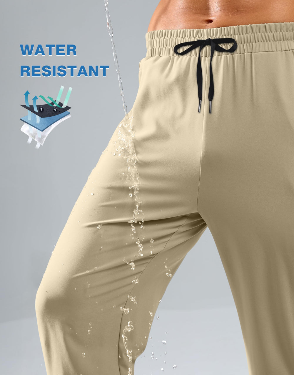 Pudolla pants on a hiking trail demonstrate lightweight comfort and mobility.