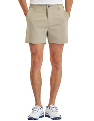 PULI golf shorts on model demonstrate relaxed fit and all-day comfort