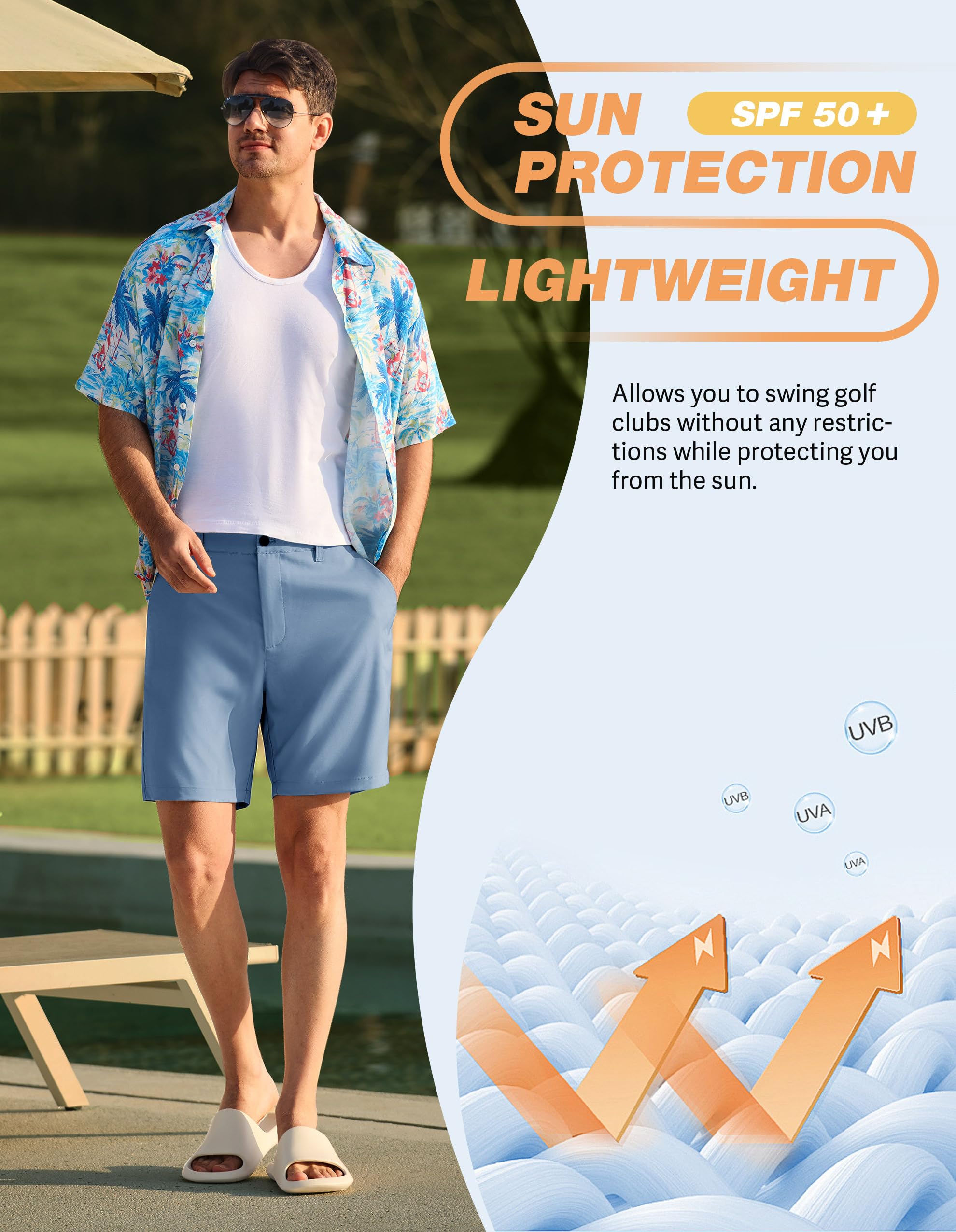 PULI 9-inch inseam shorts waistband close-up showing stretch for mobility.