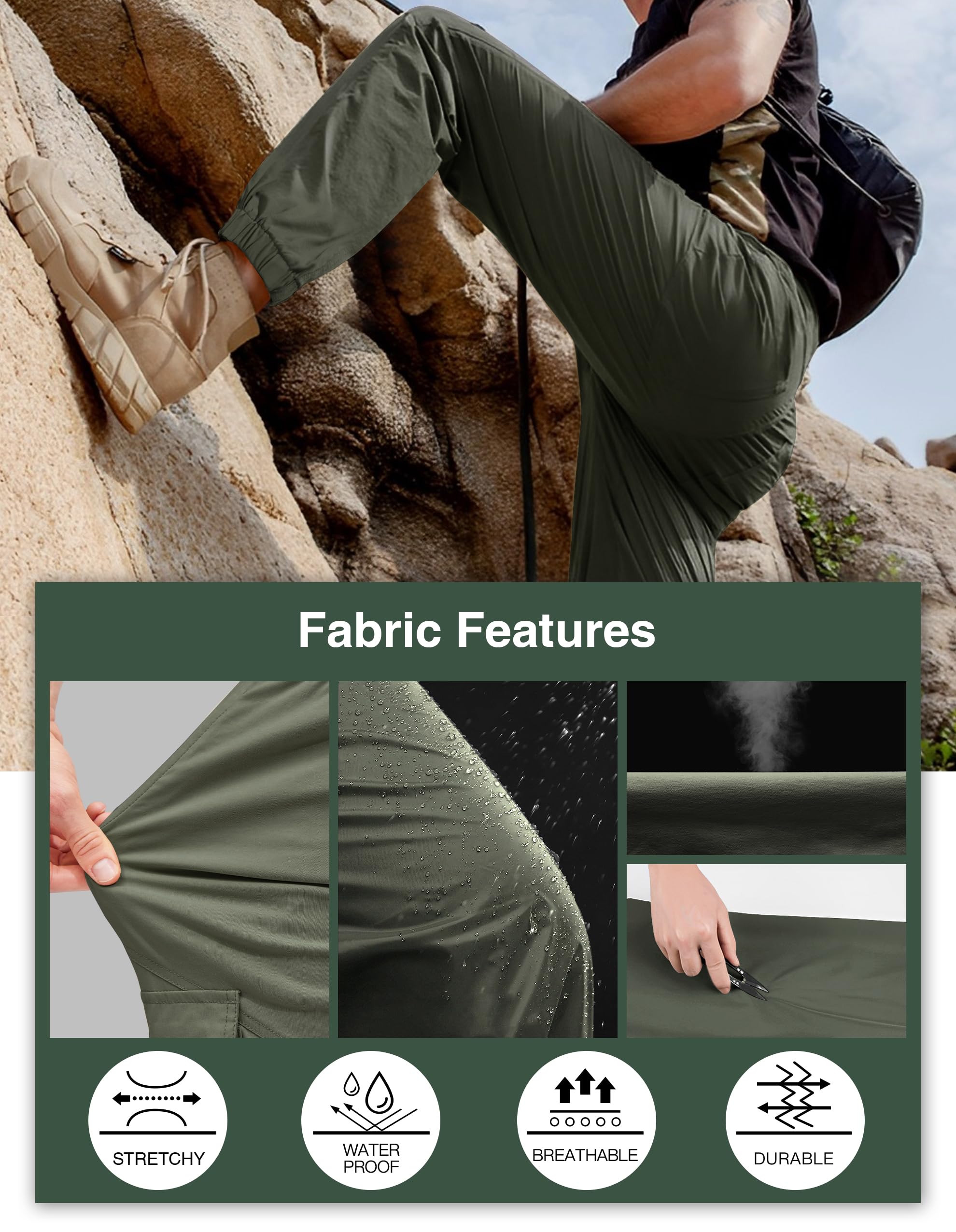 PULI pants with articulated knees demonstrating enhanced mobility during movement.