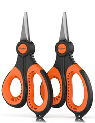 Pullther 5.66 inch fishing scissors - angled view