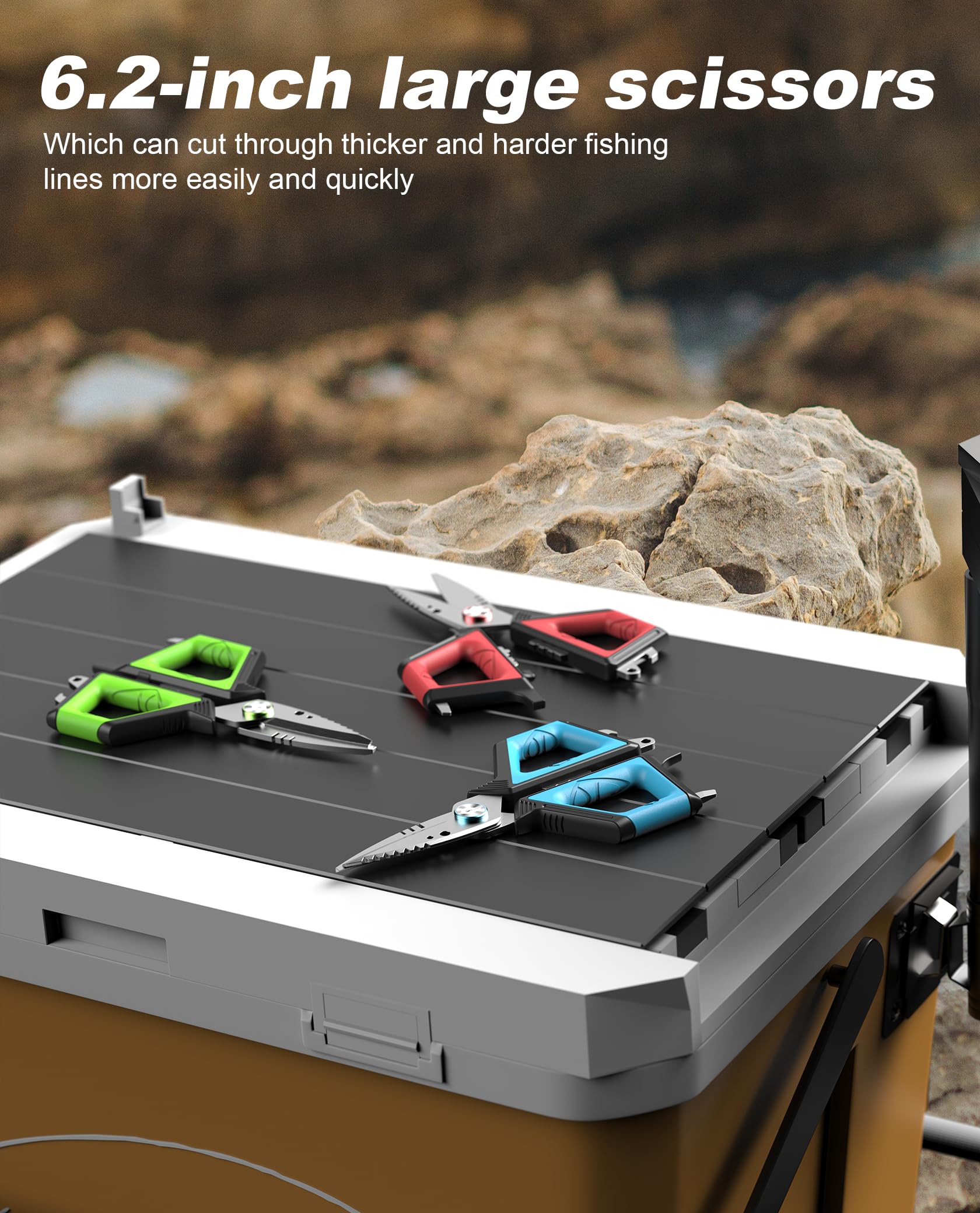 Gift-ready packaging for Pullther fishing scissors