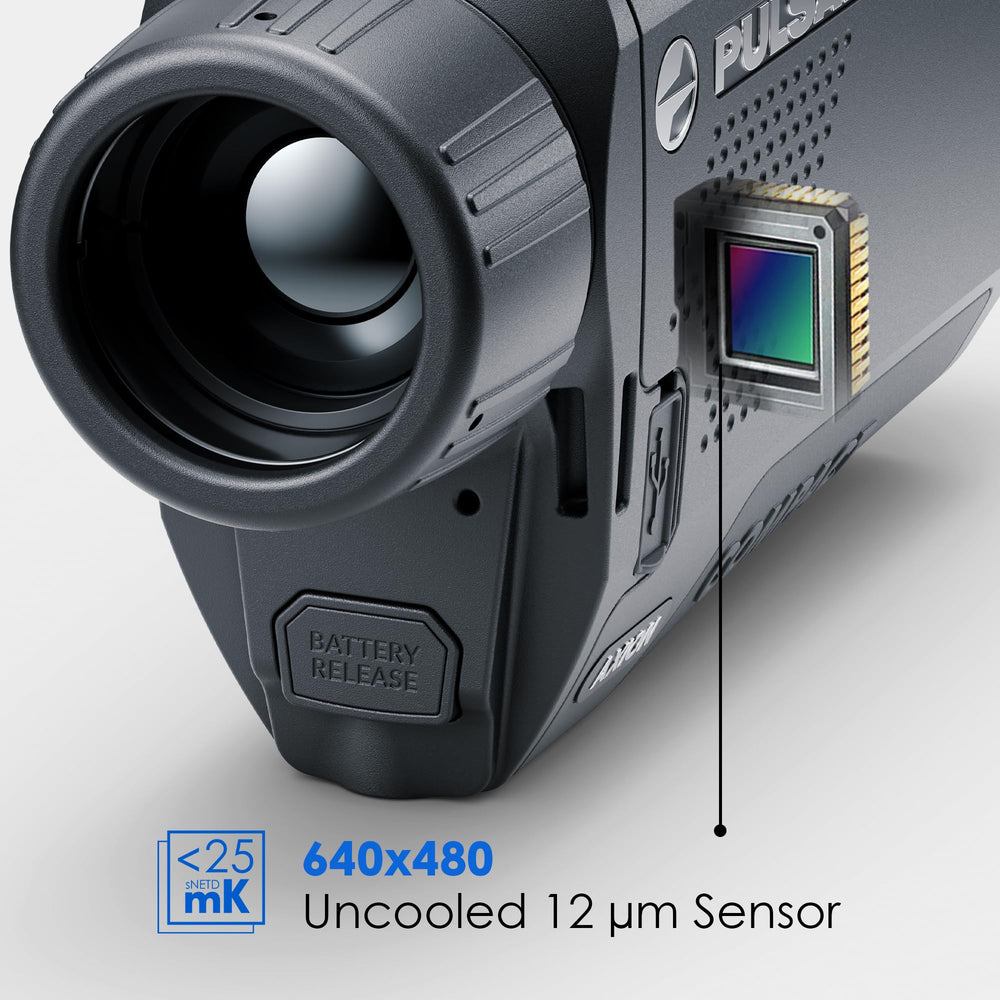 Pulsar Axion XQ30 wide temperature range and IPX7 waterproof design enables reliable use