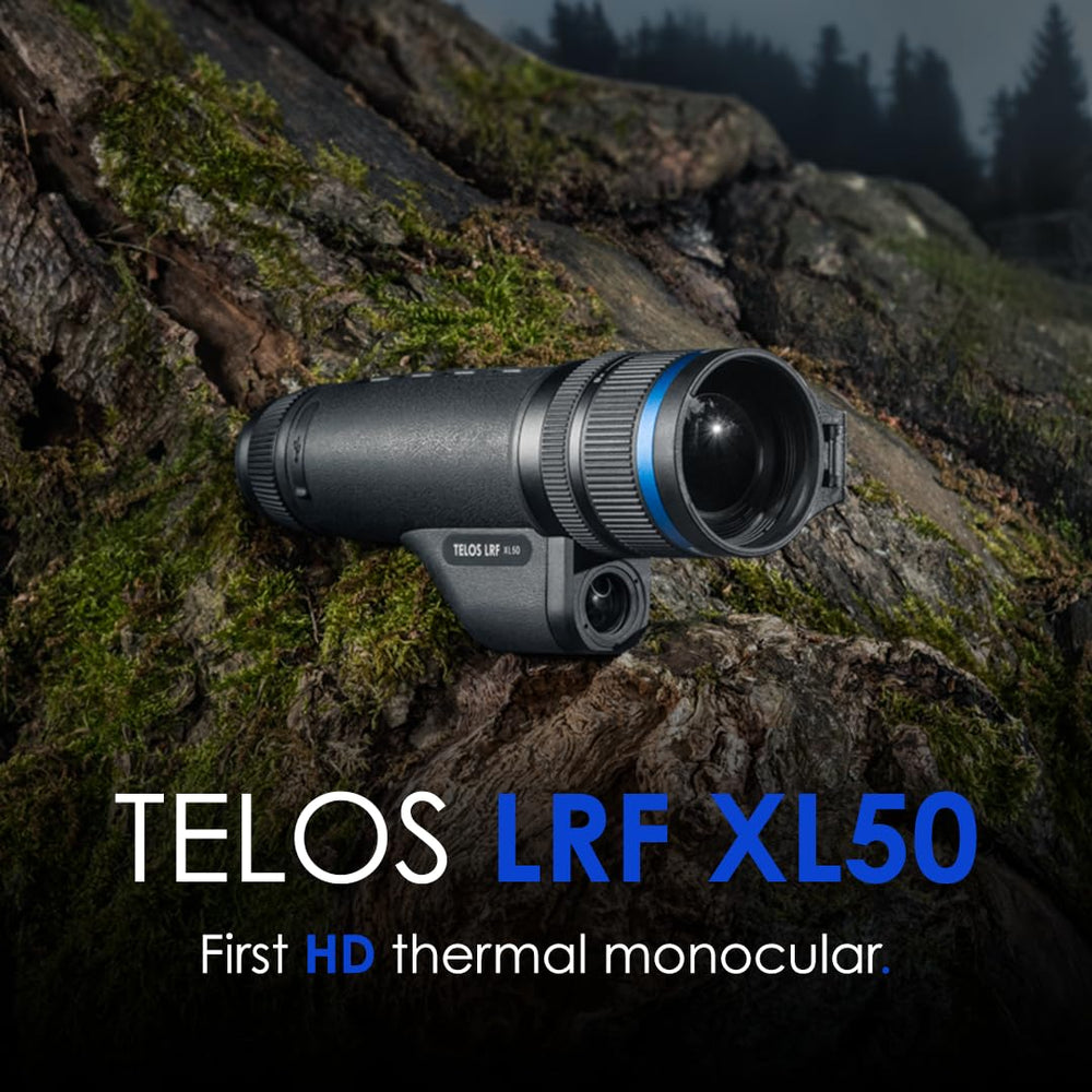 Pulsar Telos LRF XL50 display close-up for quick target confirmation and navigation