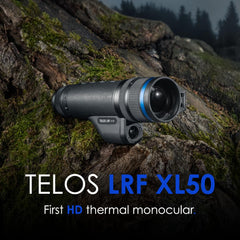 Pulsar Telos LRF XL50 display close-up for quick target confirmation and navigation