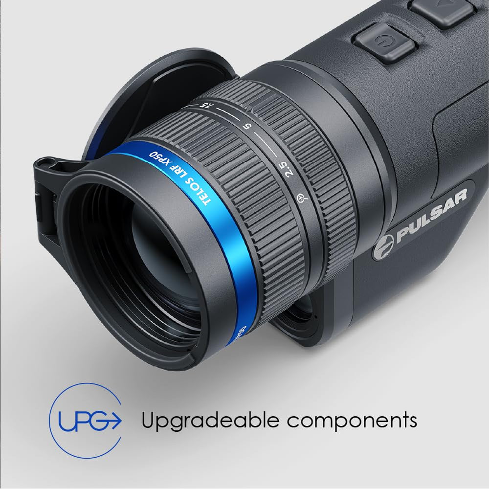 Pulsar Telos LRF XP50 IPX7 waterproof design performs in rain or snow.