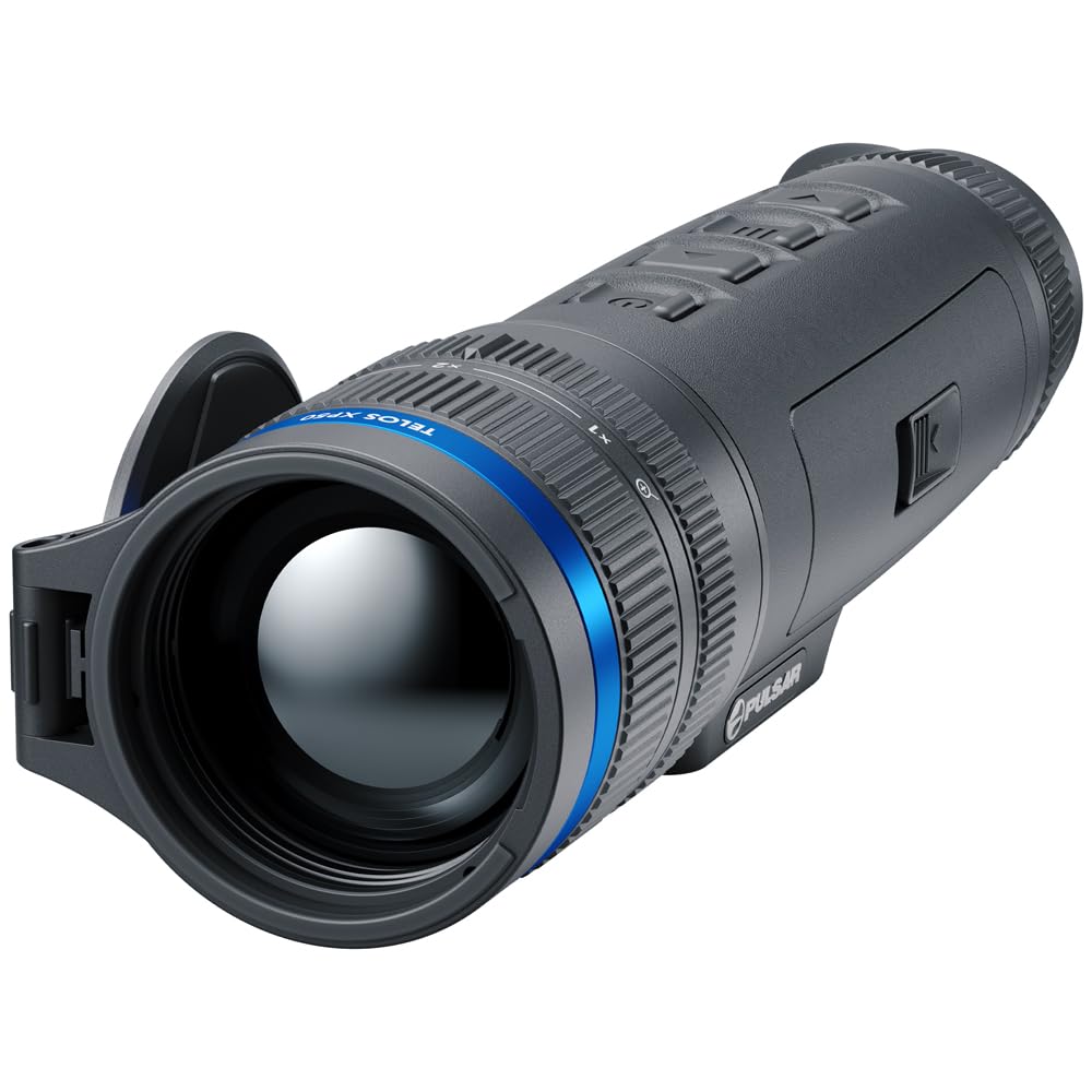 Pulsar Telos XP50 front view, rugged monocular ready for field use.