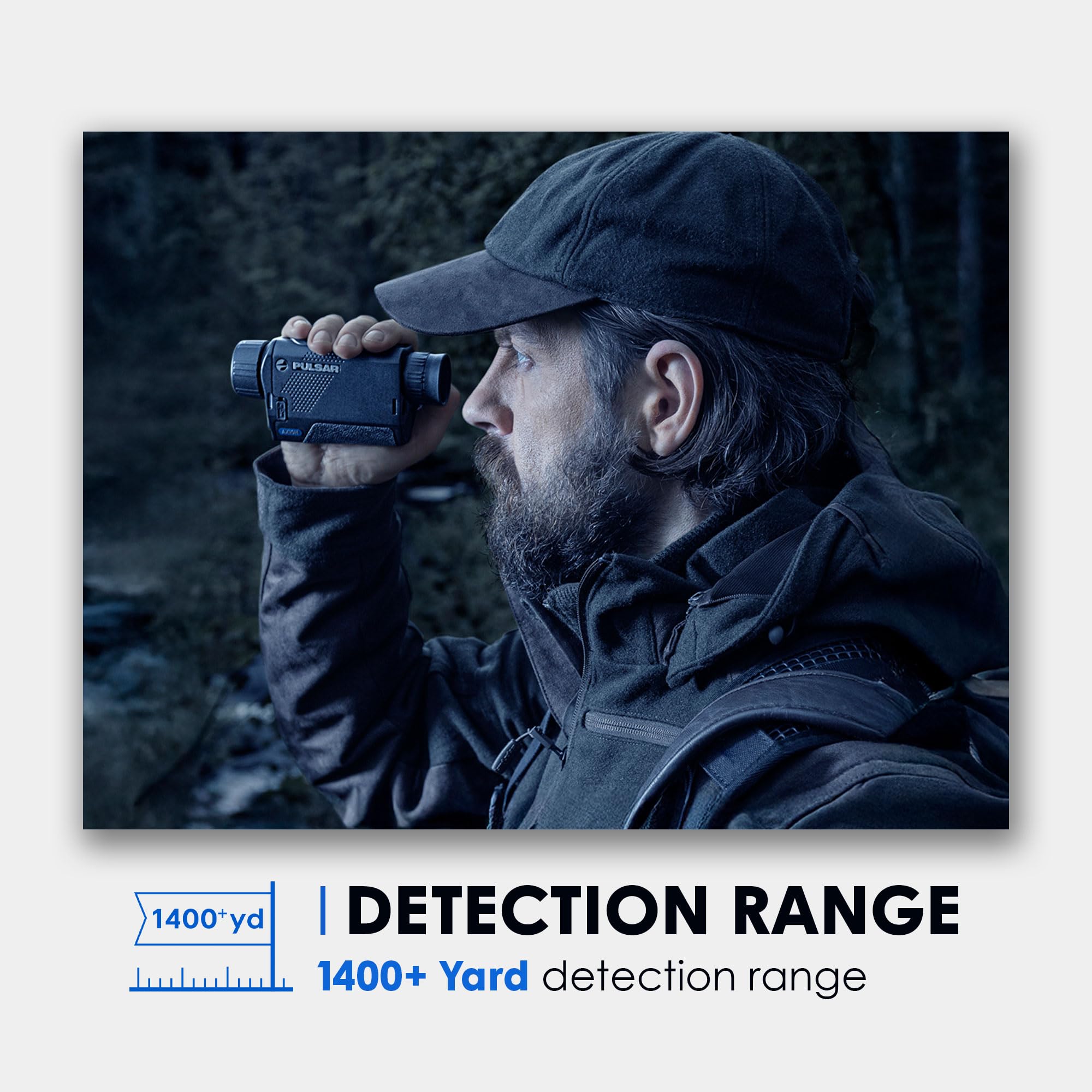 Pulsar Telos XQ35 night-time field view demonstrates reliable thermal imaging in varied conditions.
