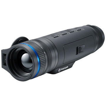 Pulsar Telos XQ35 nocturnal hunting view enables enhanced night visibility for stealthy observation.