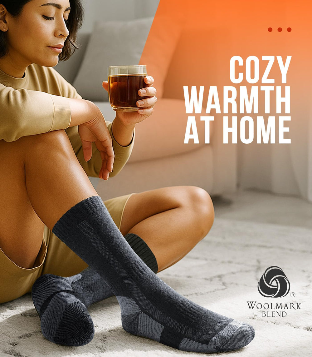 PULIOU merino wool socks showing durability and shape retention after wash