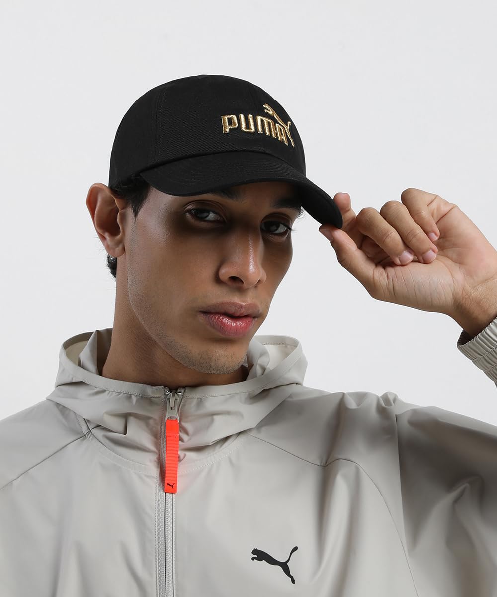 PUMA ESS No.1 Logo BB Cap side view highlighting the logo and silhouette