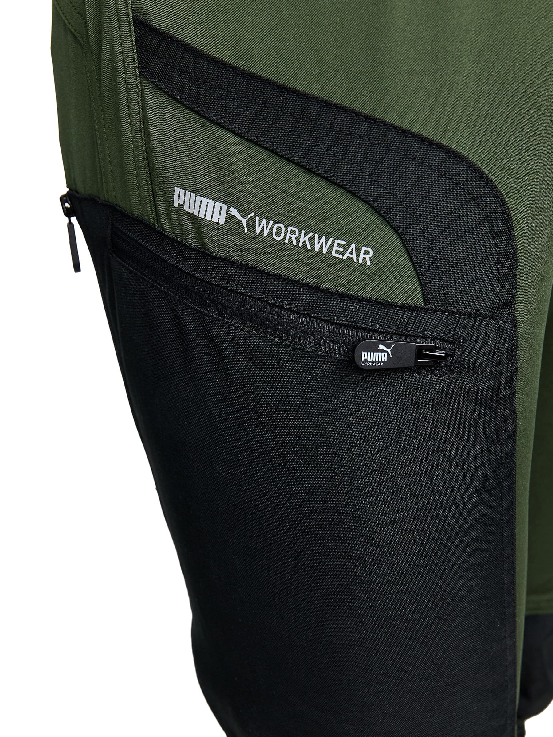 PUMA ProOne Adventure pants back view showing adjustable leg openings