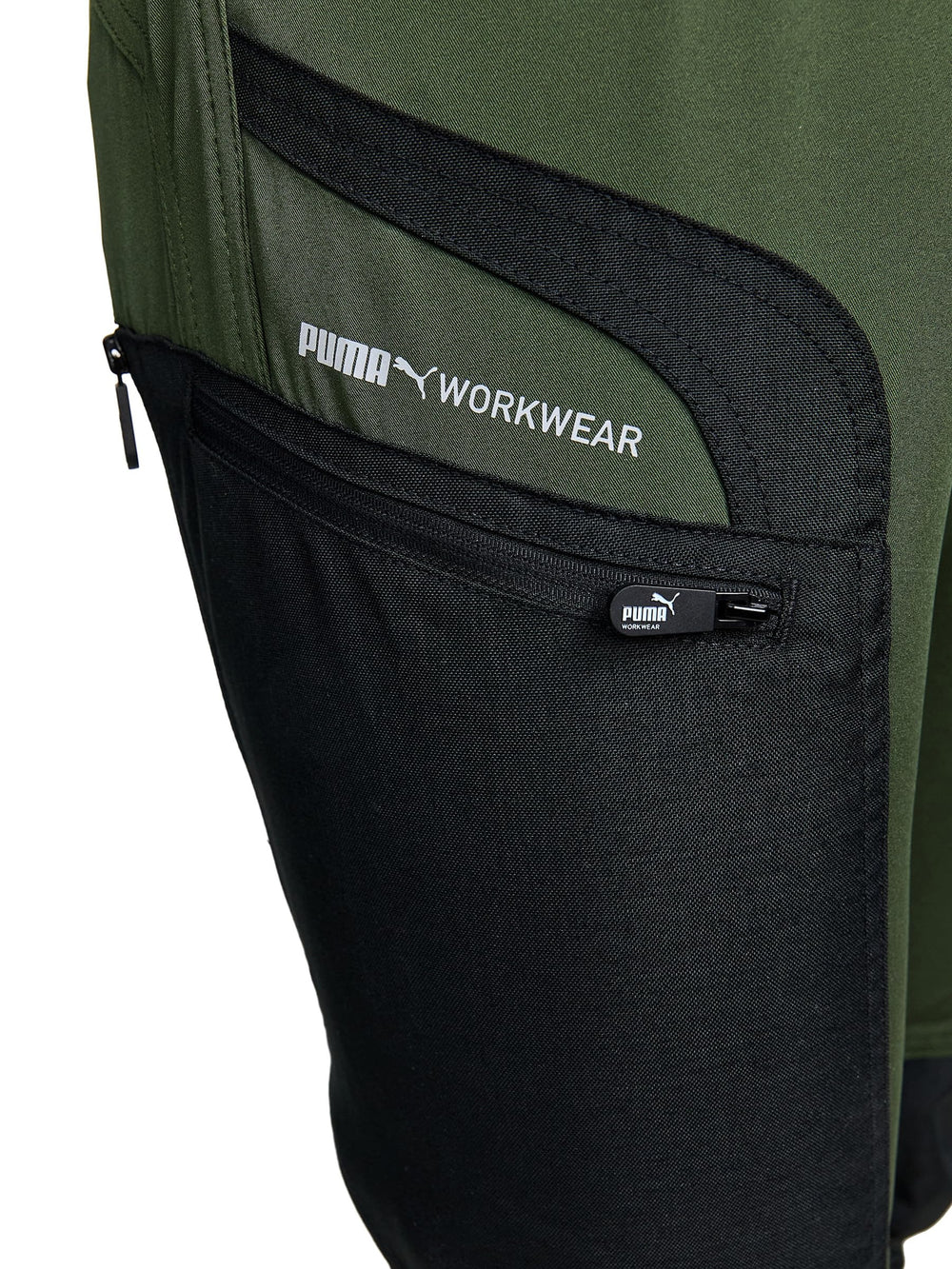 PUMA ProOne Adventure pants back view showing adjustable leg openings