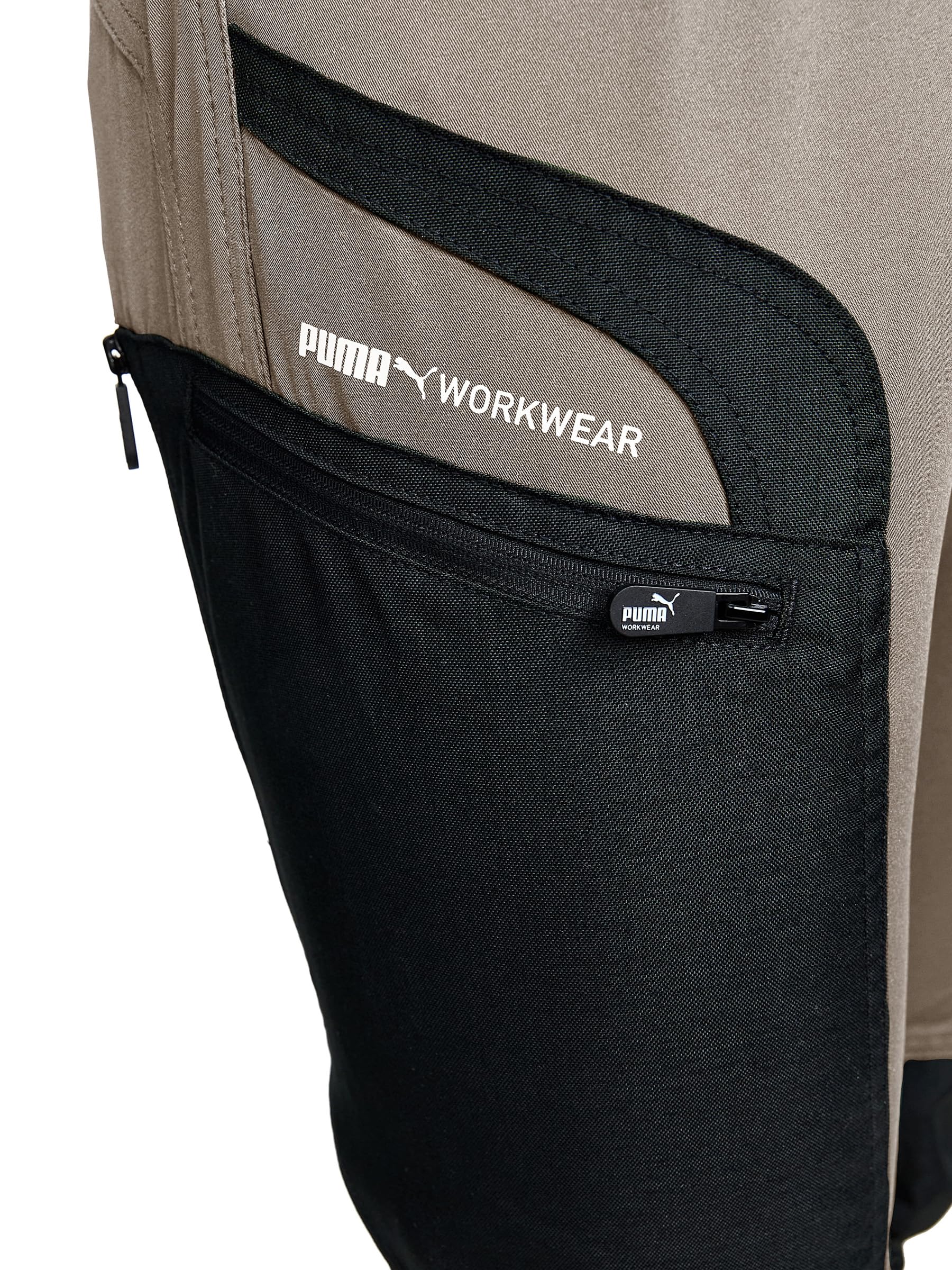PUMA Workwear ProOne waistband elastic and boot hook provide secure comfort