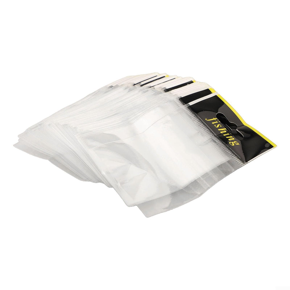 Pumixiy 100-pack bags with paper cards ready for labeling small gear
