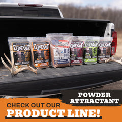Pumpkin-squash flavored deer attractant details