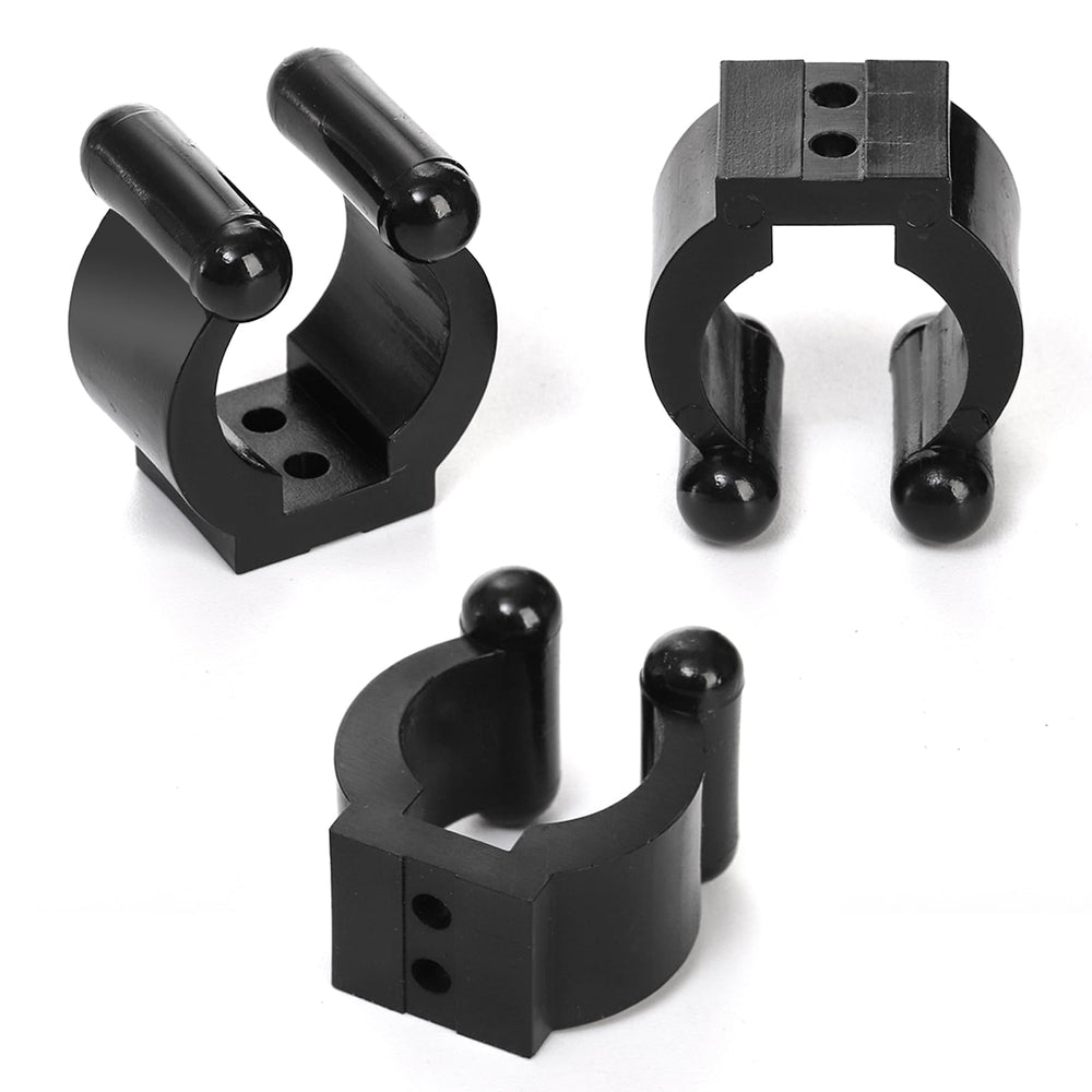 Two pre-drilled holes showing for easy installation