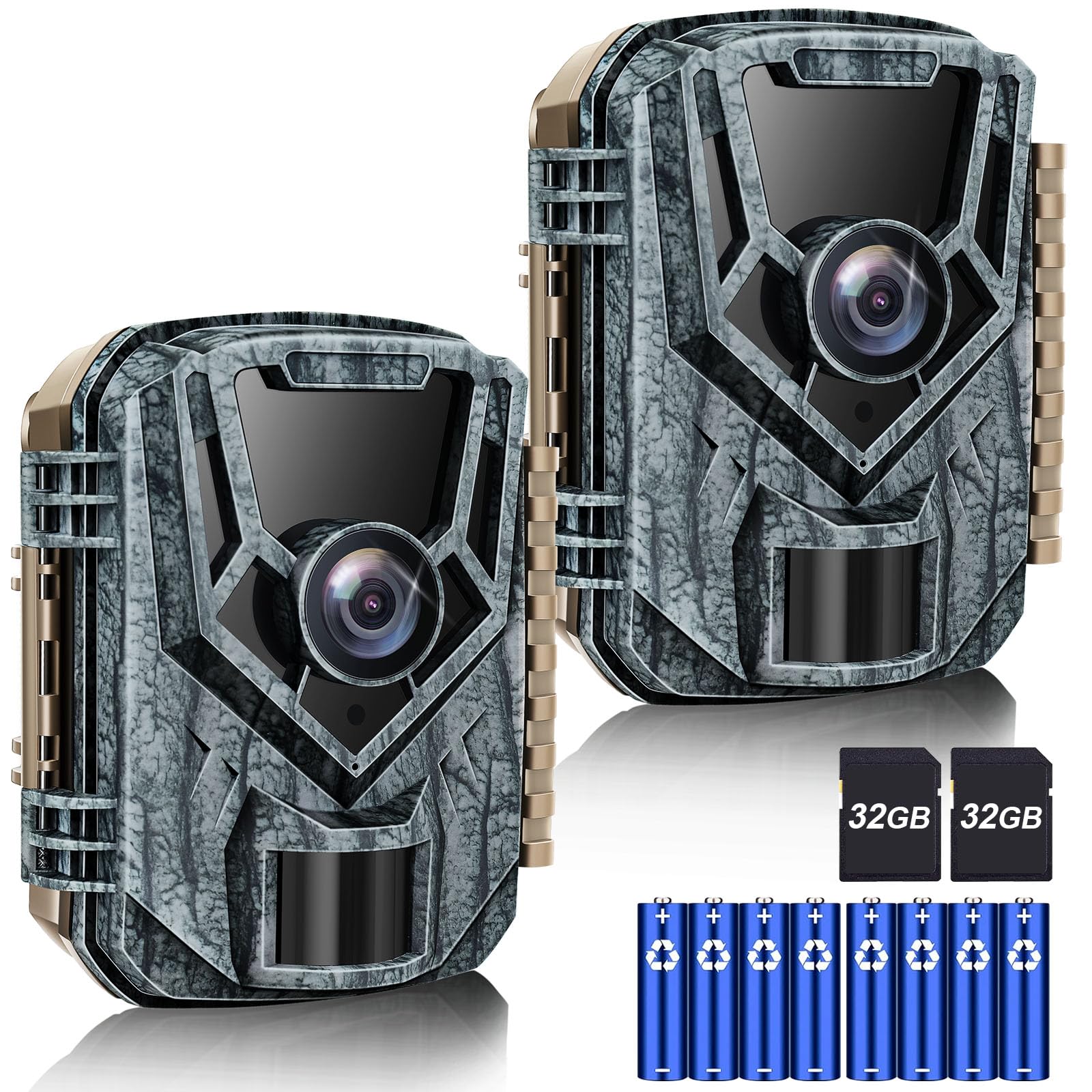Punvoe trail camera mounting bracket setup for flexible placement