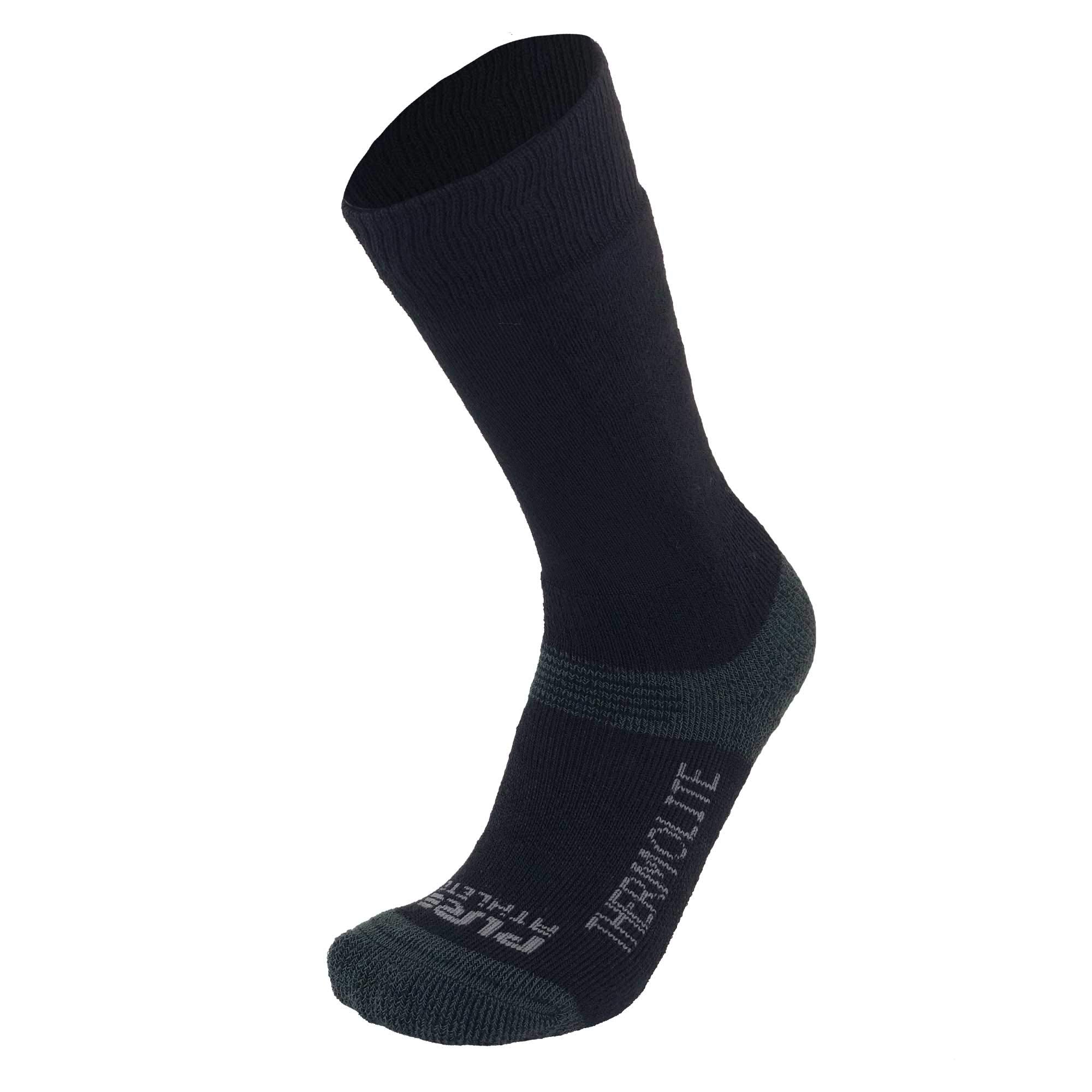 Pure Athlete Thermolite work socks with seamless toe design to prevent irritation