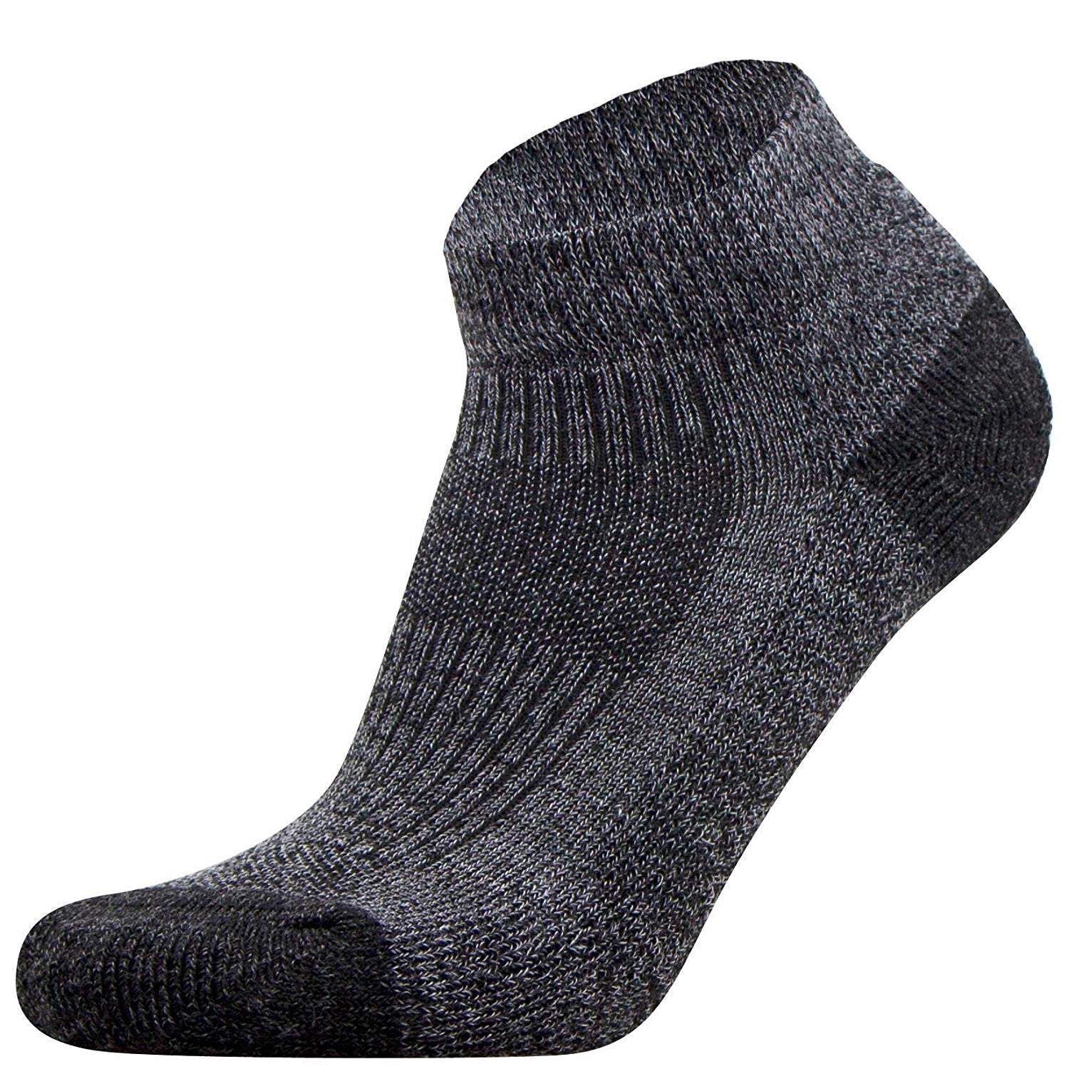 Pure Athlete Walking Socks fabric texture close-up, breathable performance for all day.