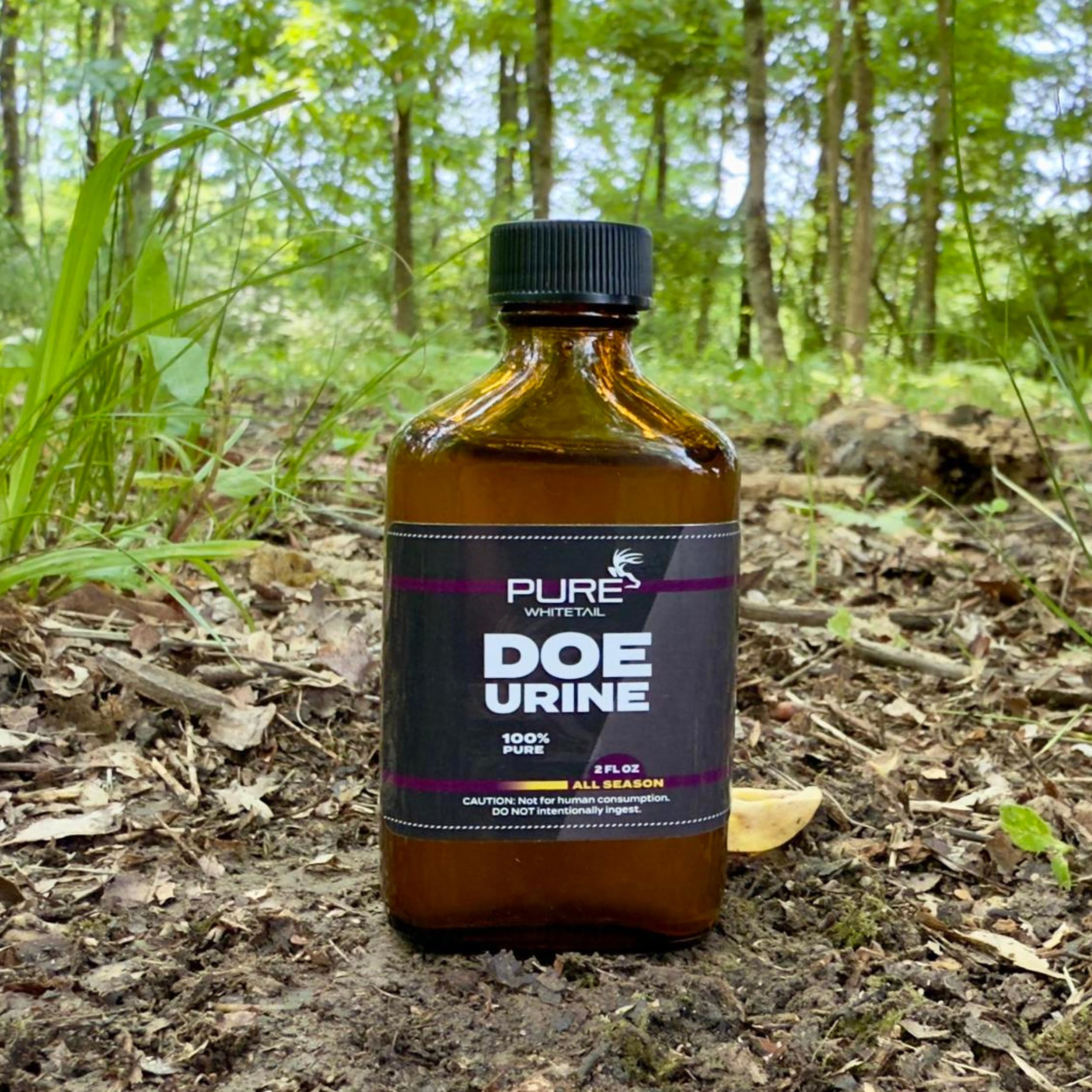 Pure Whitetail mock-scrape-dripper refill enables quick scent refreshes in the field.