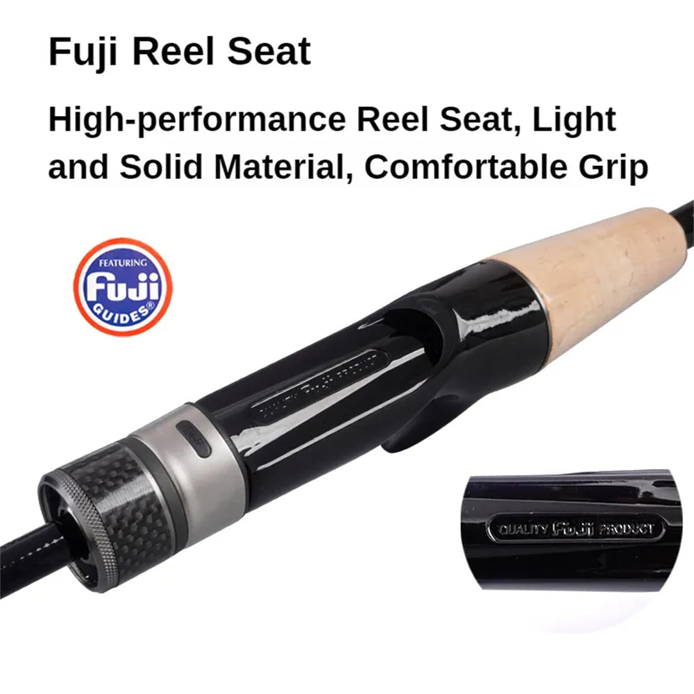 Pure Lure compact 13-inch telescopic rod ideal for travel and packing