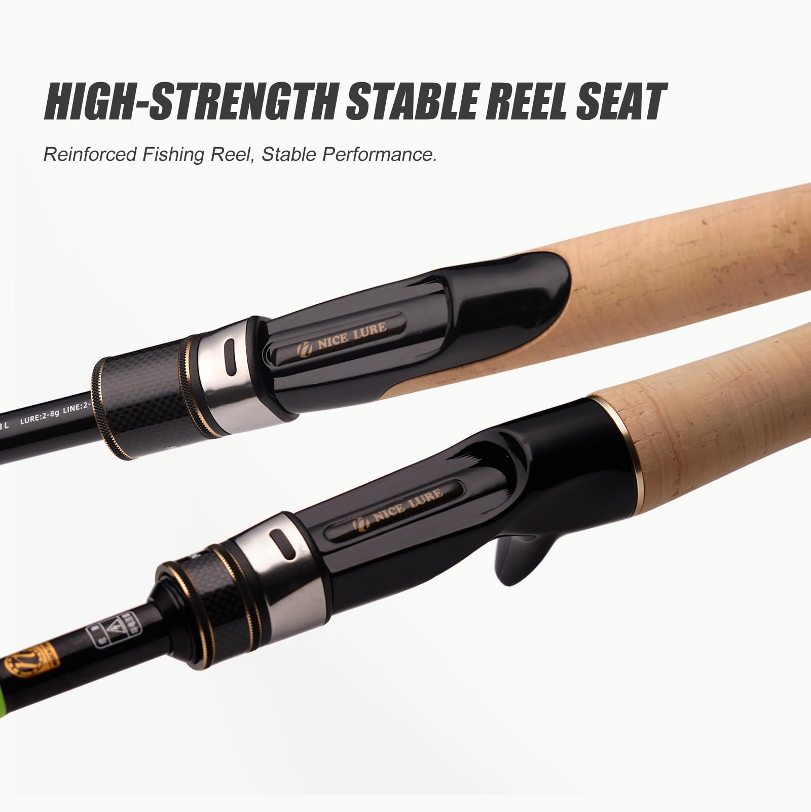 Pure Lure compact travel rod folds to pocket size for trips.