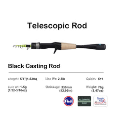 Pure Lure Fuji Alconite Ring guides improve casting distance and smooth line flow