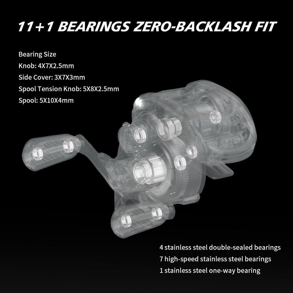 Lightweight corrosion-resistant reel body with left-hand design