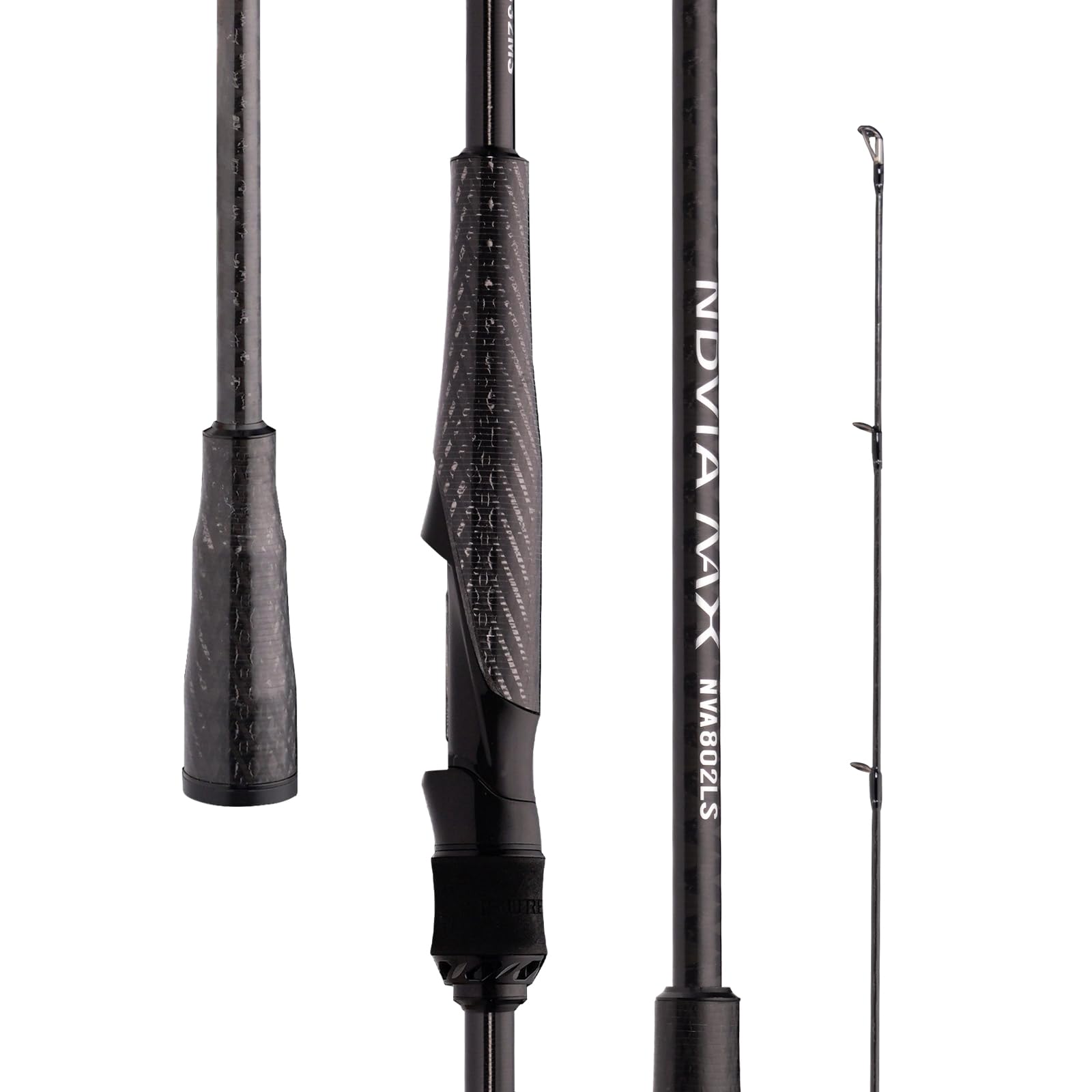 Pure Lure NDVIA MAX EGI squid rod 832ms with sensitive tip for precise bite detection.