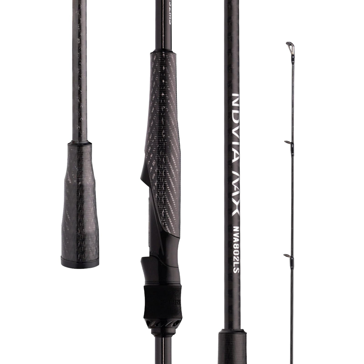 Pure Lure NDVIA MAX EGI squid rod 832ms with sensitive tip for precise bite detection.