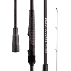 Pure Lure NDVIA MAX EGI squid rod 832ms with sensitive tip for precise bite detection.